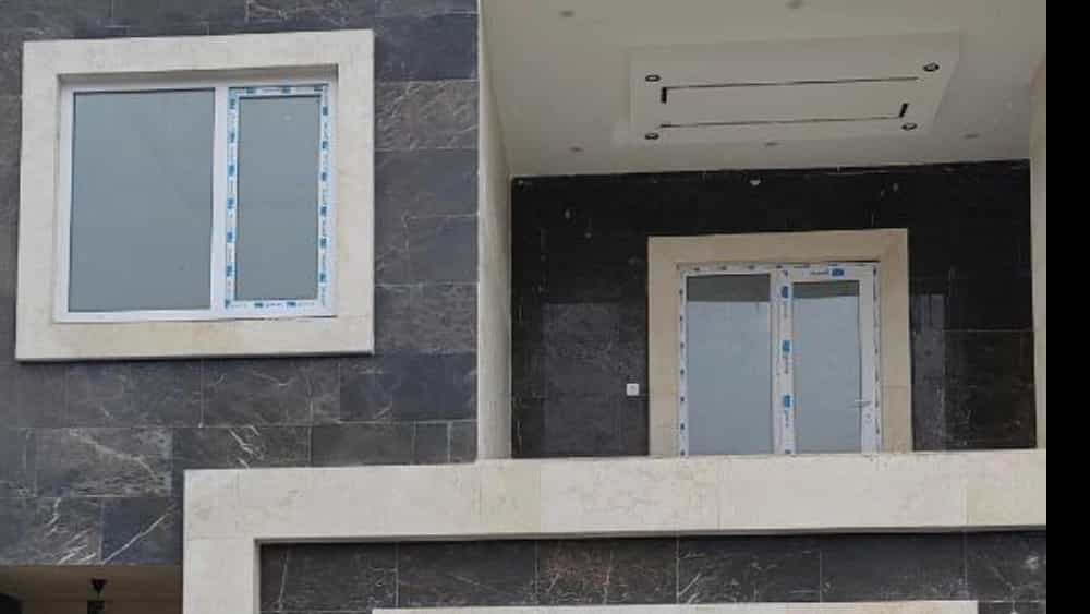 اجرای پنجره دوجداره upvc در چمستان مازندران