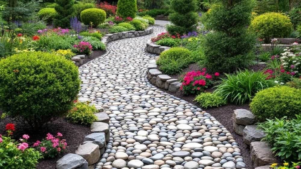 راهنمای جامع انتخاب سنگ دور باغچه مناسب در گنبد کاووس
