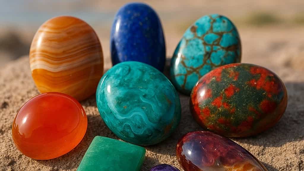 تنوع بینظیر و هنر در سنگهای جواهر بندرعباس