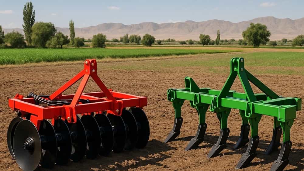 راهنمای خرید دیسک و چیزل باکیفیت از ادوات کشاورزی حسین‌زاده