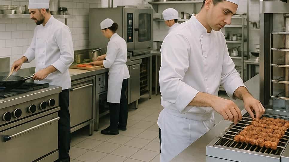 خرید تجهیزات آشپزخانه صنعتی در اصفهان: راهنمای جامع از طاها صنعت