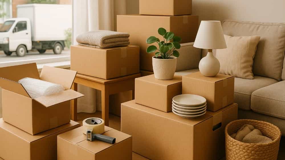 نکات طلایی بسته بندی اثاثیه منزل برای یک اسباب کشی آسان در همدان