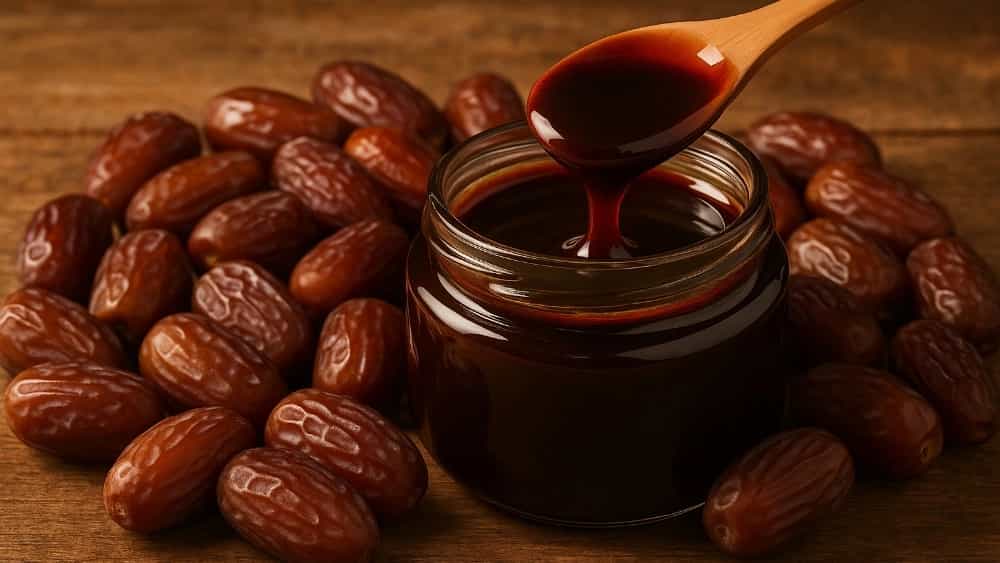 مزایای مصرف شیره خرما؛ محصولی طبیعی از خرما سرای تاوا