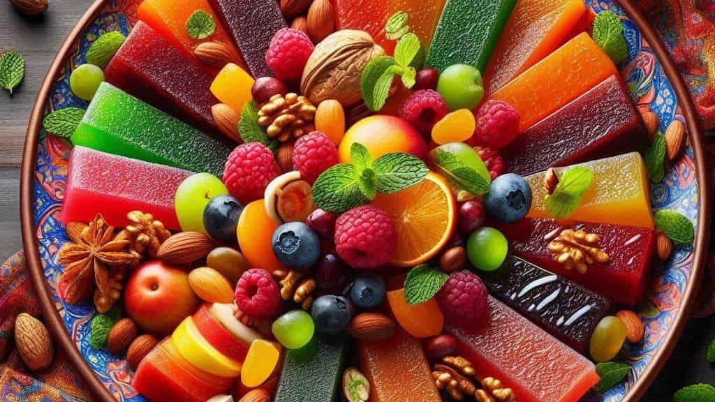 خرید انواع کیک لواشکی و معجون ترش از خانه لواشک حاجعلی در ایلام