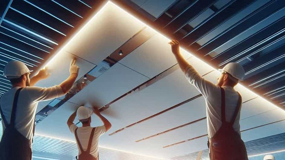 بررسی مزایای سقف کناف و آرمسترانگ برای منازل و شرکت‌ها در انزلی