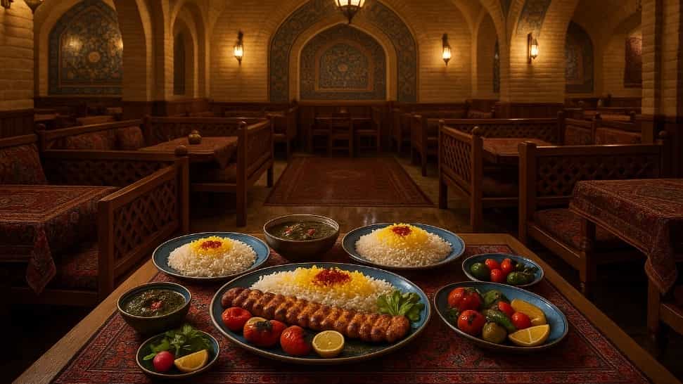 بهترین غذاهای ایرانی در رستوران یاقوت قم: طعم اصیل و کیفیت بی‌نظیر