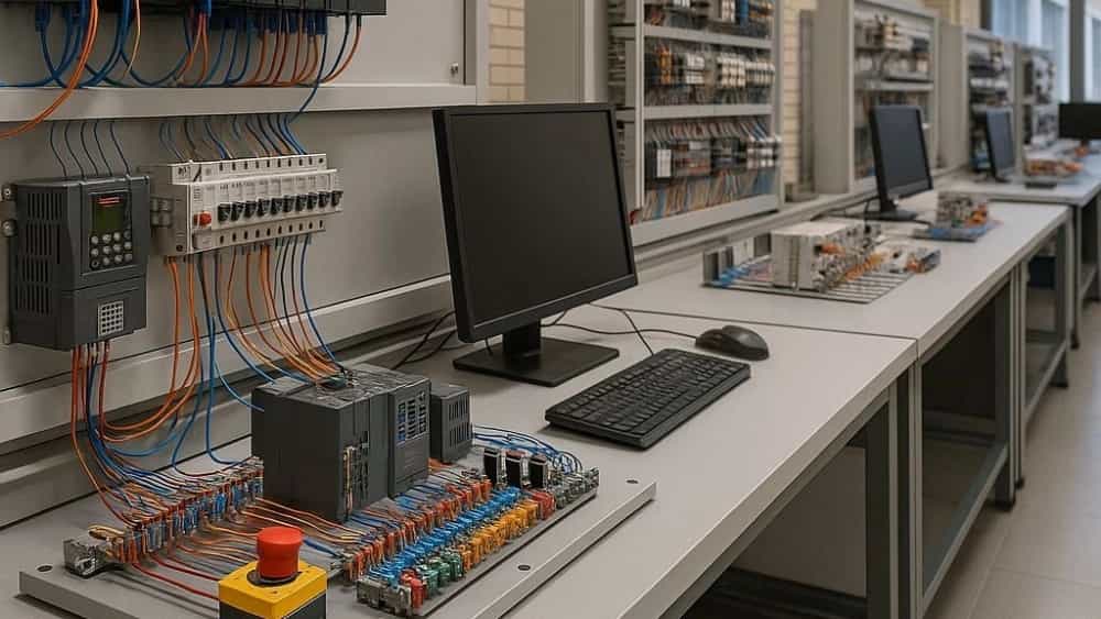 آموزش پی ال سی plc اتوماسیون صنعتی رشت گیلان