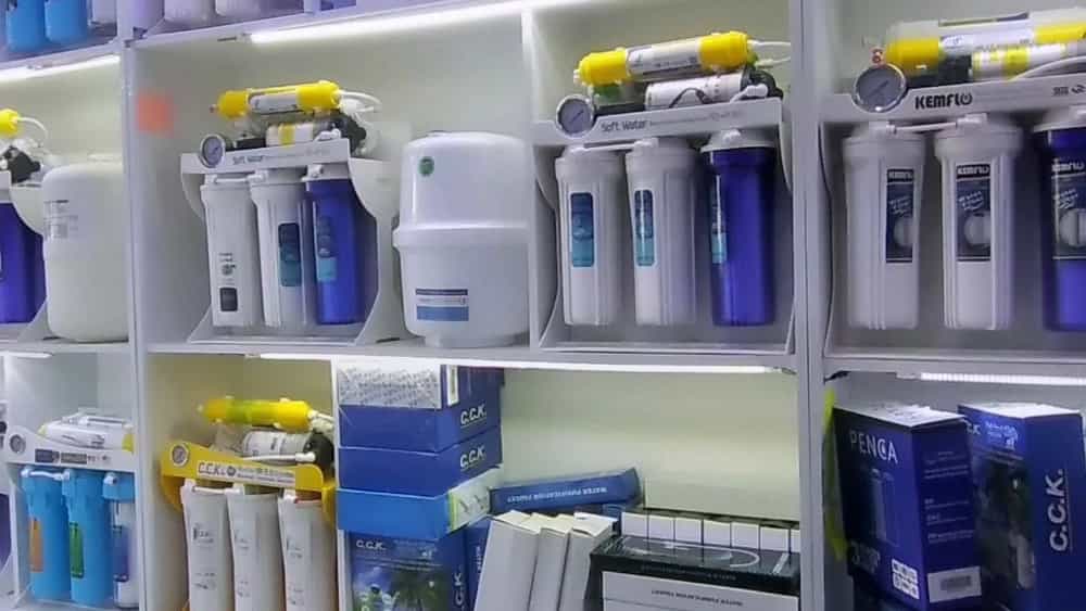 فروش انواع دستگاه‌های تصفیه آب خانگی در فروشگاه آرام تصفیه