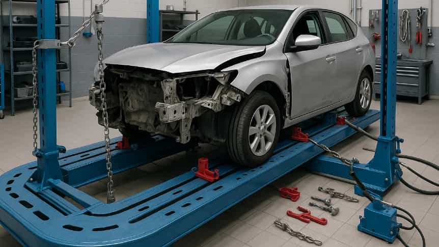 شاسی‌ کشی تخصصی خودروهای تصادفی در رشت