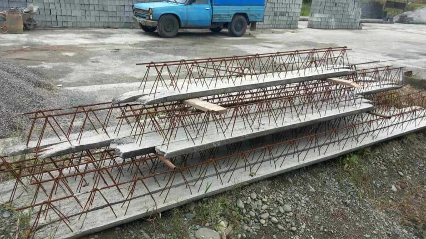 تیرچه پاشنه بتنی موحدی