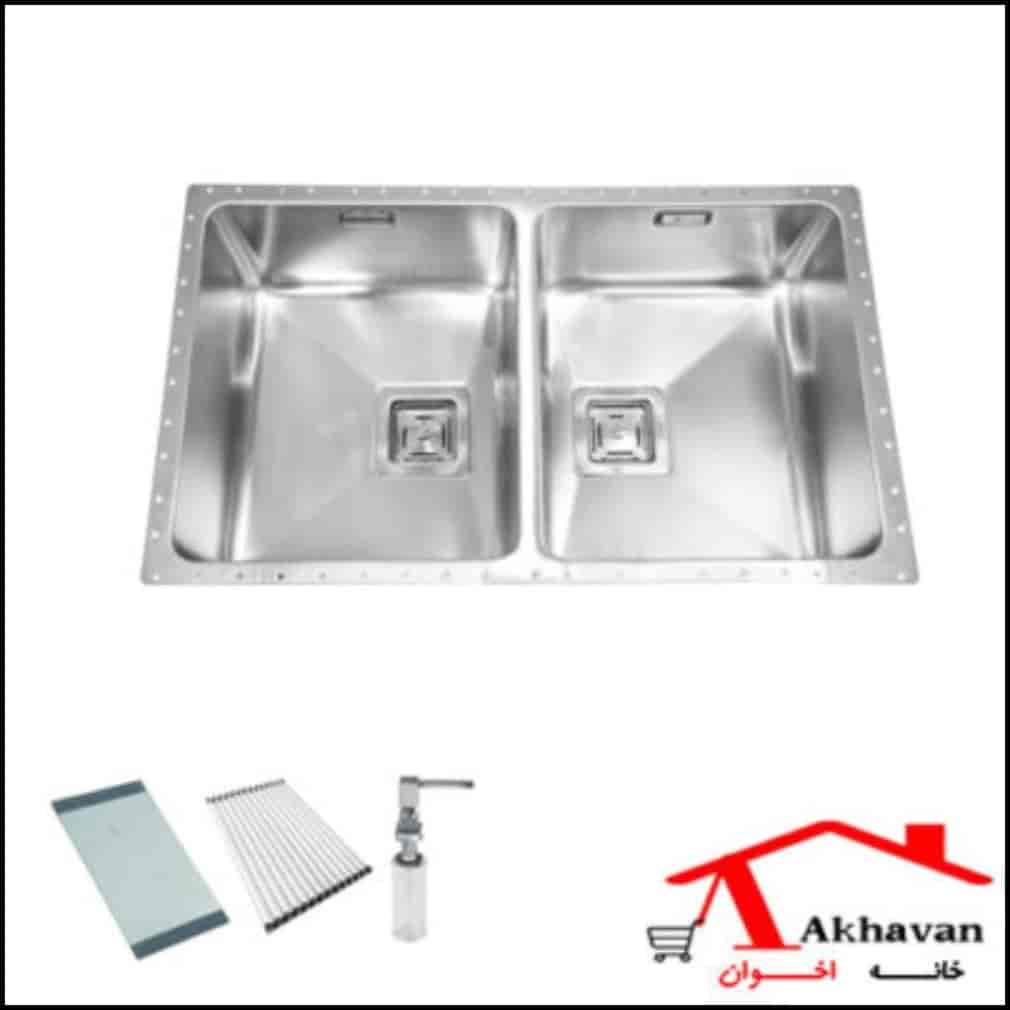 سینک ظرفشویی زیر کورینی کد 412 اخوان
